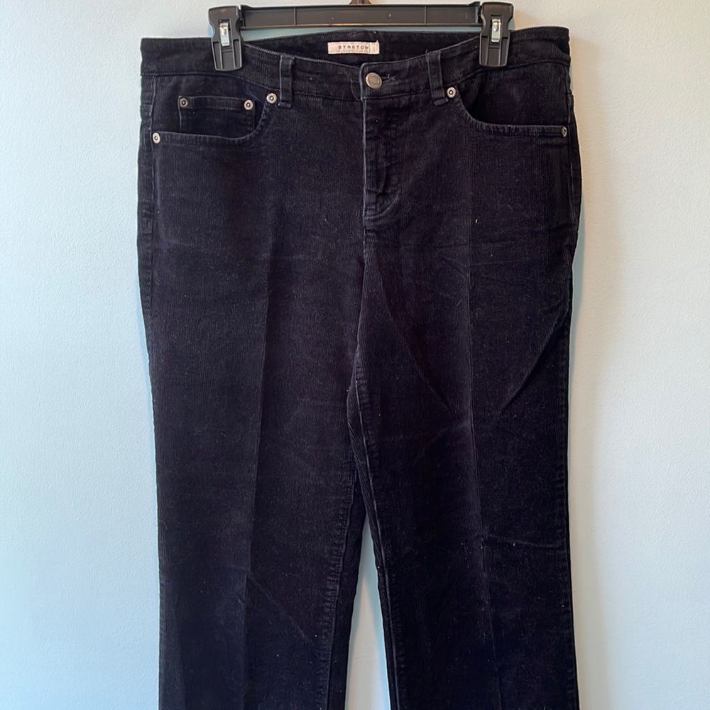 Jones New York sport Black corduroy jeans